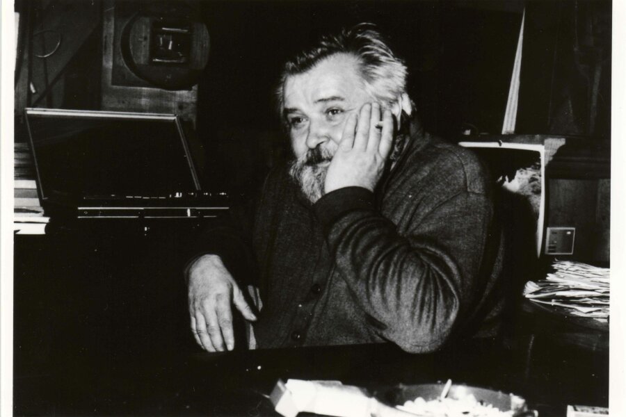 Bohumír Matal na mlýně v Prudké, 80. roky